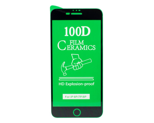 Захисне скло Film Ceramic for Apple Iphone 6/6s без упаковки Колір Чорний 2020000320951