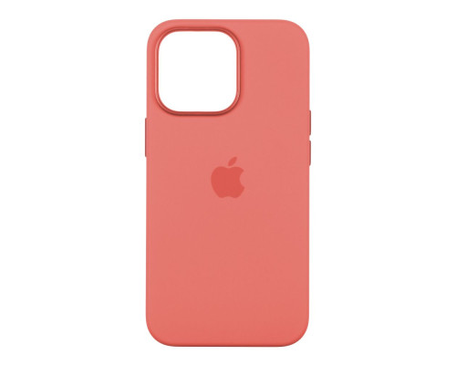 Чохол Silicone Case with MagSafe для iPhone 13 Pro Колір 06.Pink Pomelo
