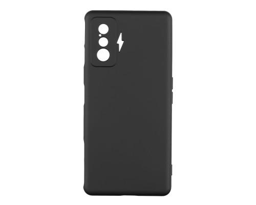 Чохол Full Case TPU+Silicone Touch No Logo для Xiaomi POCO F4 GT 4G/5G Колір 18, Чорний