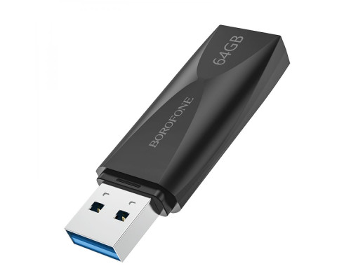 USB флеш-накопичувач Borofone BUD4 USB3.0 64GB Колір Чорний