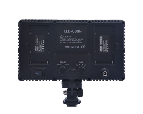 Лампа LED Camera Light 33cm (E-800) Battery м'ята упаковка Колір Чорний