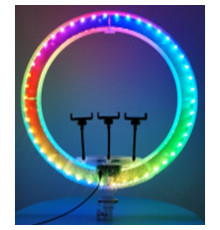 Лампа RGB Crystal 3D-56 56cm Remote Колір Прозорий