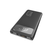 Універсальна Мобільна Батарея Power Bank Ridea RP-D10L Phoenix10 10W digital display + lamp 10000 mAh Колір Чорний 6902013340453