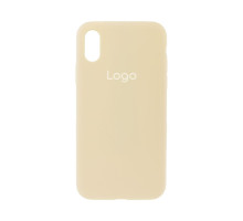 Чохол Silicone Case Full Size (AA) для iPhone X/Xs 60.Crem Yellow ma23277_1825103 2020000226772