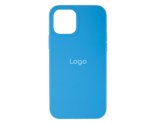 Чохол Silicone Case Full Size (AA) для iPhone 12/12 Pro Колір 53.Cornflower 2020000235804