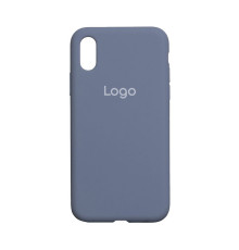 Чохол Silicone Case Full Size (AA) для iPhone Xr Колір 28.Lavender grey 2020000150565