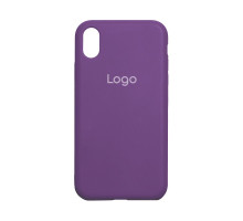 Чохол Silicone Case Full Size (AA) для iPhone Xr Колір 43.Grape 2020000148951