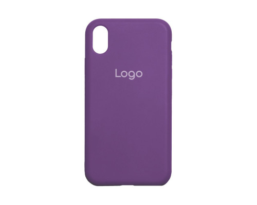 Чохол Silicone Case Full Size (AA) для iPhone Xr Колір 43.Grape 2020000148951