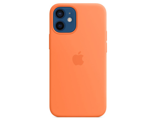 Чохол Silicone Case with MagSafe для iPhone 12/12 Pro Колір 02.Sunflower