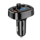 FM-трансмітер XO BCC03 car charger 18W QC 3.0 М'ята упаковка Колір Чорний 2020000355151