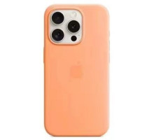 Чохол Silicone Case with MagSafe для iPhone 15 Колір 03.Storm Blue