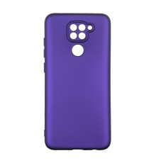 Чохол Silicone Cover Full Camera (A) для Xiaomi Redmi Note 9 / Redmi 10X Колір 34.Purple 2020000350767