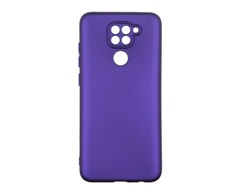 Чохол Silicone Cover Full Camera (A) для Xiaomi Redmi Note 9 / Redmi 10X Колір 34.Purple 2020000350767