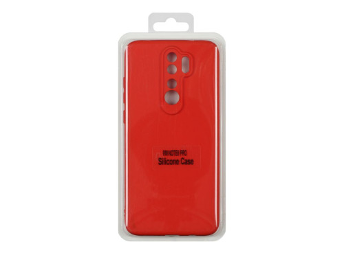 Чохол Silicone Cover Full Camera (A) для Xiaomi Redmi Note 8 Pro Колір 14.Red