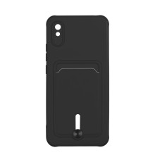 Чохол TPU Colorfull Pocket Card для Xiaomi Redmi 9A Колір 18.Black 2020000357858