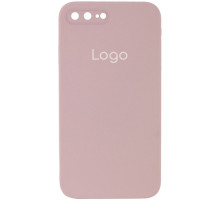 Чохол Silicone Case Square Full Camera для iPhone 7 Plus/8 Plus Колір 19.Pink sand 2020000348313