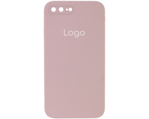 Чохол Silicone Case Square Full Camera для iPhone 7 Plus/8 Plus Колір 19.Pink sand 2020000348313