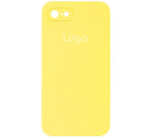 Чохол Silicone Case Square Full Camera для iPhone 7/8/SE 2020 Колір 51.Mellow yellow 2020000348481