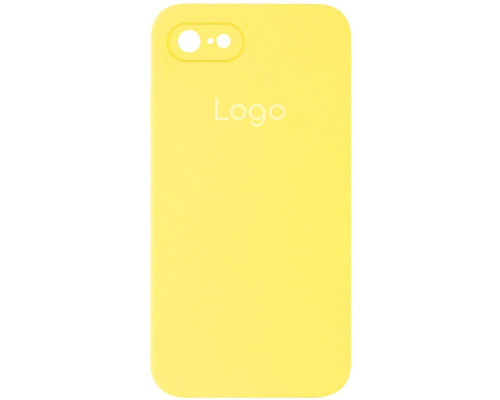 Чохол Silicone Case Square Full Camera для iPhone 7/8/SE 2020 Колір 51.Mellow yellow 2020000348481