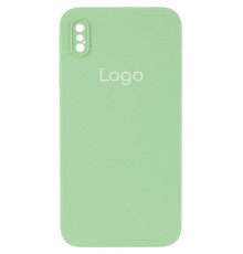 Чохол Silicone Case Square Full Camera для iPhone Xs Max Колір 01.Mint 2020000347774