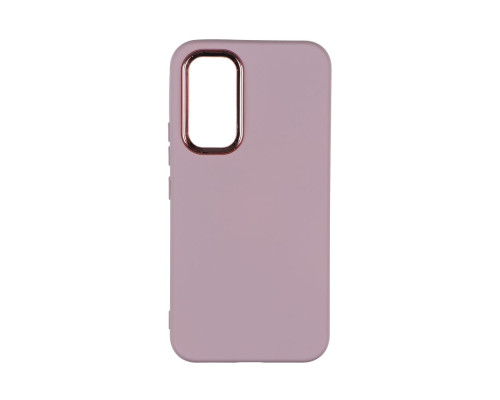 Чохол Silicone Cover Metal frame (AA) для Samsung Galaxy A54 5G (A546) Колір 19.Pink sand 2020000365471