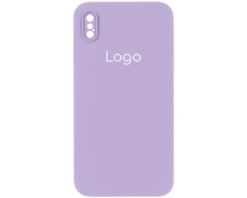 Чохол Silicone Case Square Full Camera для iPhone Xs Max Колір 07.Lavender 2020000481980 ma31913_3664394