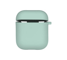 Чохол Silicone Case with microfibra для Airpods 1/2 Колір 21.Sea blue 2020000367901