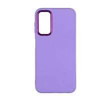 Чохол Silicone Cover Metal frame (AA) для Samsung Galaxy A14 4G (A145) / A14 5G (A146) Колір 39.Elegant purple 2020000365815