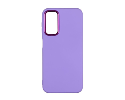 Чохол Silicone Cover Metal frame (AA) для Samsung Galaxy A14 4G (A145) / A14 5G (A146) Колір 39.Elegant purple 2020000365815