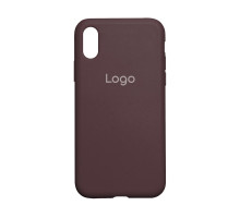 Чохол Silicone Case Full Size (AA) для iPhone Xs Max Колір 73.Plum 2020000359555