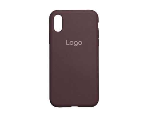 Чохол Silicone Case Full Size (AA) для iPhone Xs Max Колір 73.Plum 2020000359555