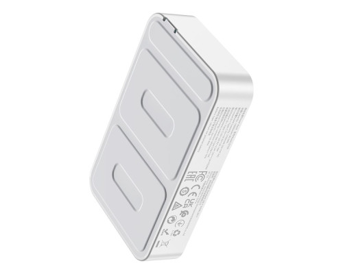 Універсальна Мобільна Батарея Power Bank Hoco Q10A PD20W Wireless Fast Charging 10000mAh Колір Білий 6931474785091 ma33683_3248052