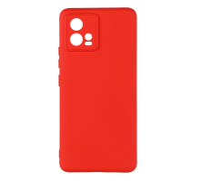 Чехол Silicone Cover Full Camera (A) для Motorola G72 Колір 14.Red 2020000378754