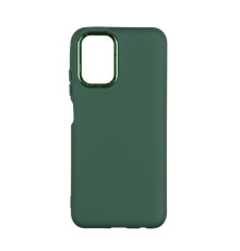 Чехол Silicone Cover Metal frame (AA) для Xiaomi Redmi Note 10 / Note 10s Мятая упаковка Колір 45.Army green 2020000386537