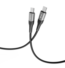 Кабель USB Ridea RC-US42 UltraStrong Type-C to Type-C 60W 2m Колір Чорний 6908014900085 ma33203_3030143