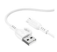 Кабель USB Borofone BX91 Micro 2.4A Колір Білий 6974443389913