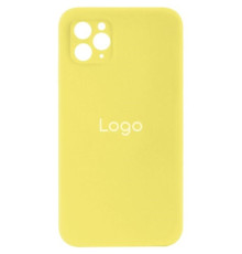 Чохол Silicone Case Full Size with Frame для iPhone 11 Pro Max М'ята упаковка Колір 51, Mellow yellow 2020000404064