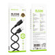 Кабель USB Borofone BX113 Silicone Lightning 2.4A 3m Колір Чорний 6941991115530 ma35553_3346715