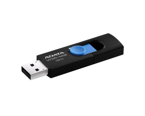 USB флеш-накопичувач 3.1 A-Data AUV 320 64Gb Колір Чорно-блакитний 4713218462824