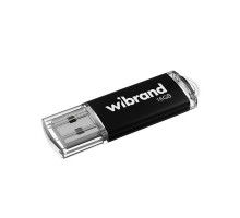 USB флеш-накопичувач Wibrand 16gb Cougar Колір Чорний 4820124230772