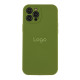 Чохол Silicone Case Full Size with Frame для iPhone 12 Pro Колір 55.Pine Green 2020000480525 ma25211_1601067