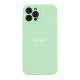 Чохол Silicone Case Full Size with Frame для iPhone 12 Pro Колір 55.Pine Green 2020000480525 ma25211_1601067
