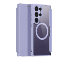 Чохол-книжка Dux Ducis Skin X Pro with MagSafe для Samsung S24 Ultra 5G (S928) Колір Purple 6934913021705