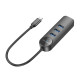 Хаб USB Borofone DH5 4-in-1 (Type-C to USB3.0*4)(L=0.2M) Колір Чорний 6941991104244 ma35194_3345269