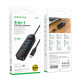 Хаб USB Borofone DH5 4-in-1 (Type-C to USB3.0*4)(L=0.2M) Колір Чорний 6941991104244 ma35194_3345269