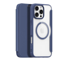 Чохол-книжка Dux Ducis Skin X Pro with MagSafe для iPhone 16 Pro Max Blue ma35413_3346206 2020000440048