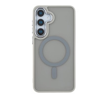 Чохол TPU+PC Space Magnetic Color with Magsafe для Samsung Galaxy S24 5G (S921) Grey ma35379_3345942 2020000436935