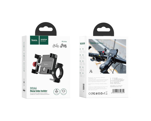 Велотримач Hoco DCA4 4.7-7 inches (56-95mm) Колір Чорний 6931474749659 ma37401_3611586