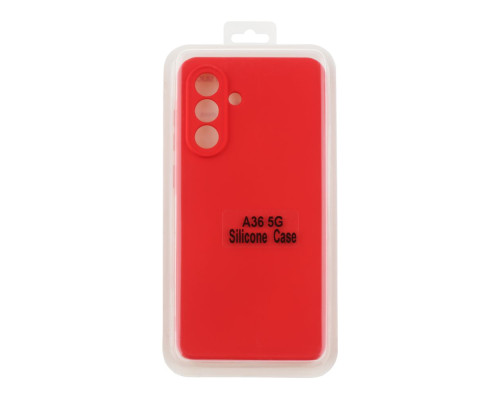 Чохол Silicone Cover Full Camera (A) для Samsung Galaxy A36 5G (A366) Колір 14.Red 2020000439608 ma36843_3609349