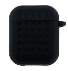 Футляр Silicone Fashion Case with Hook для Airpods 1/2 Колір Black 2020000441847 ma35263_3345608
